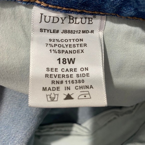 Judy Blue Women's Skinny Jeans - Blue - Picture 6 of 6